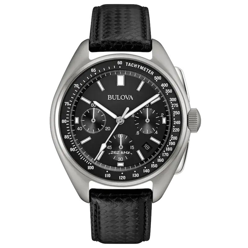 Bulova Lunar Pilot Chronograph Men's Stainless Steel Watch, reference 