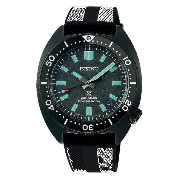 Seiko Prospex SPB335 Black Series Night Vision Slim Turtle, reference SPB335