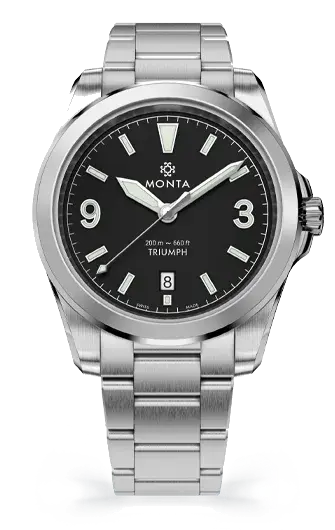 Monta Triumph, Black Dial, reference 166BK00SP