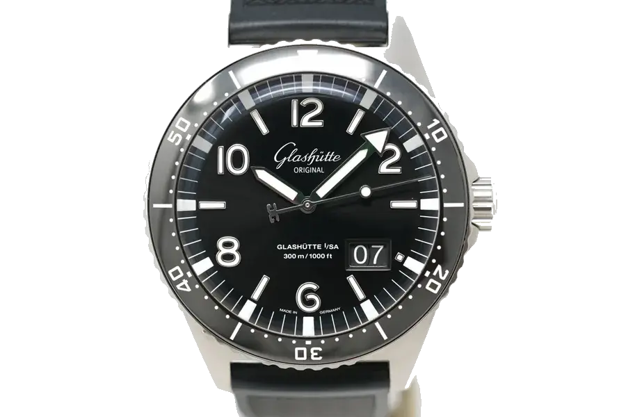 Glashütte Original Pre-Owned Glashütte Original SeaQ Panorama Date 1-36-13-01-80-33, reference 21591