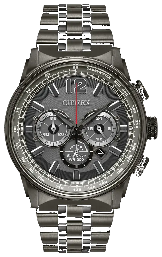 Citizen Nighthawk Sport Casual | 43mm, Steel, Grey Dial, reference 