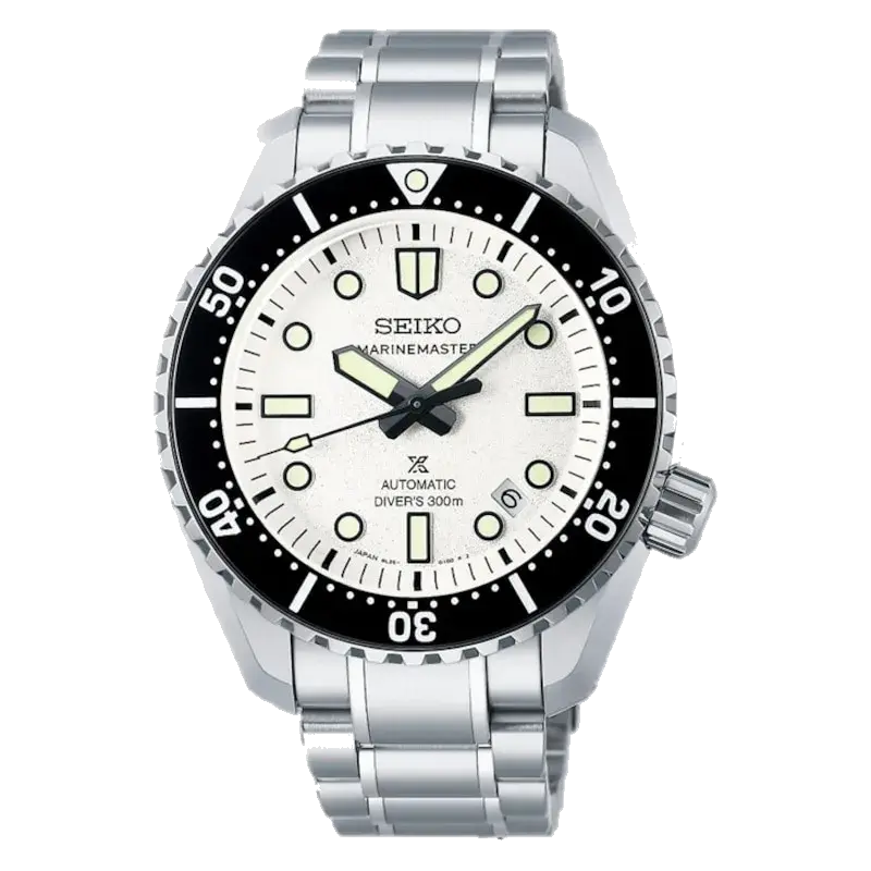 Seiko Prospex Marinemaster 1968 Diver’s 300m Monochrome Stainless Steel Watch, reference 
