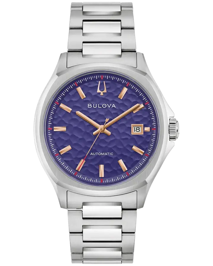Bulova Tony Bennett NYC Purple Hammered Dial Automatic, reference 96B484