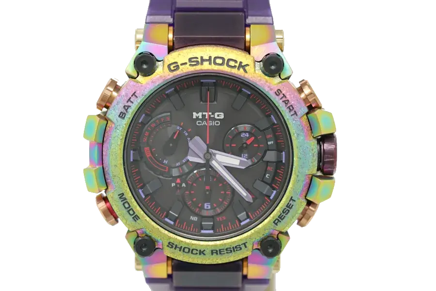 Casio Pre-Owned G-Shock MT-G Aurora Borealis MTGB3000PRB-1A, reference 20139
