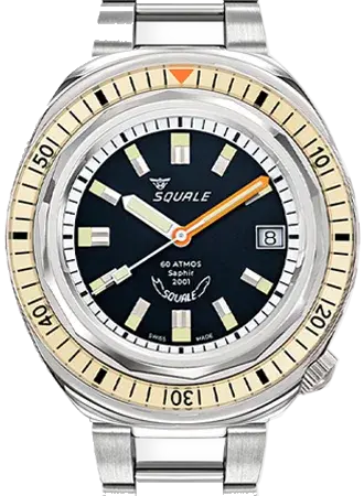 Squale 2001 Sand, reference 2001BEBK.AC/SQ