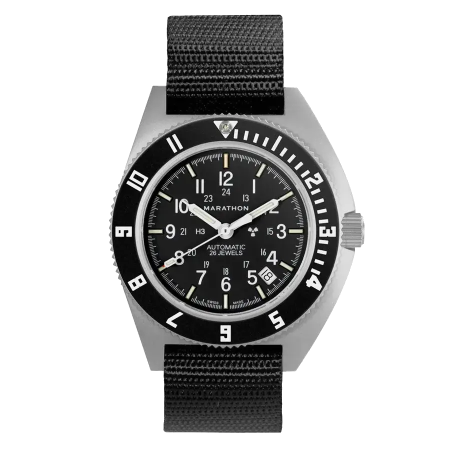 Marathon SSNAV 41mm Steel Navigator Date Automatic, reference WW194030SS-0101