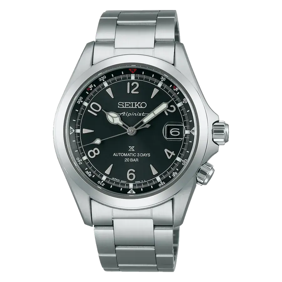 Seiko Prospex SPB505 Alpinist Mechanical Land Automatic 3 Days Black Dial, reference SPB505