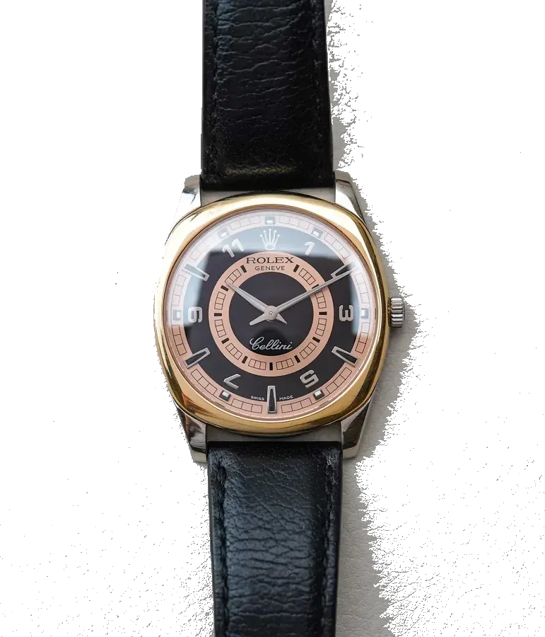Rolex Cellini Danaos 4243 XL 18k White Gold Bullseye Dial, reference 260622