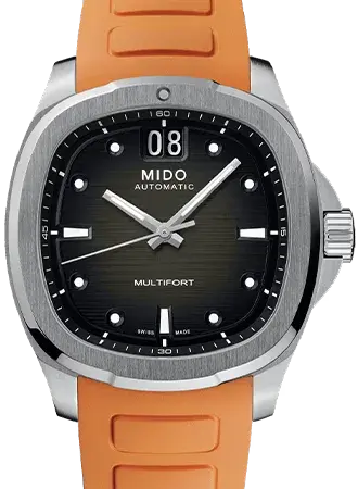 Mido Multifort TV Big Date Grey - Rubber, reference M049.526.17.081.00/MI