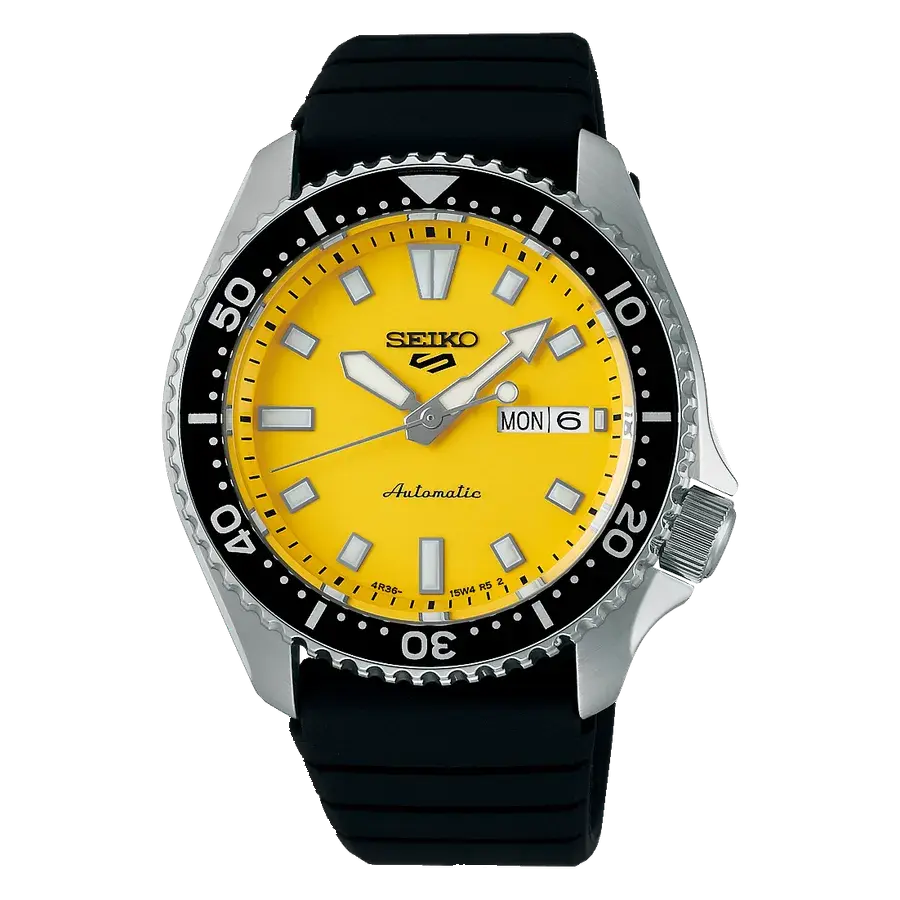 Seiko 5 Sports SRPL87 SKX Series Deep Yellow Automatic 42mm, reference SRPL87