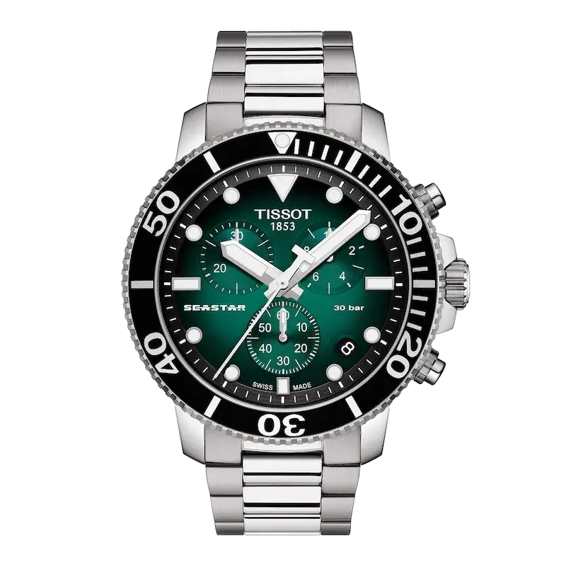 Tissot Seastar 1000 Men's Chronograph Stainless Steel Watch, reference 
