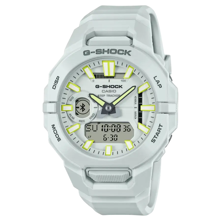 Casio G-Shock GBA950-7A MOVE Urban Sports Gray and Green Ana-Digi Strava, reference GBA950-7A