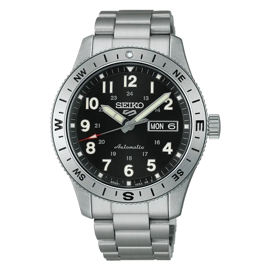 Seiko 5 Sports HDB006 Field Black Dial Automatic // Pre-Owned, reference HDB006