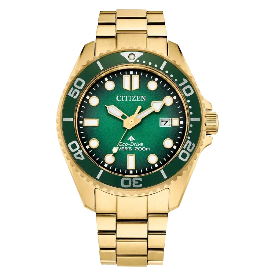 Citizen Eco-Drive Promaster Dive Watch with Green Dial, reference BN0262-59W
