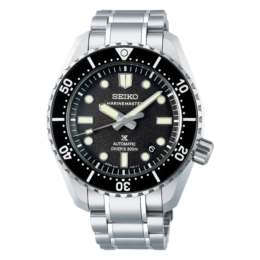 Seiko Prospex SLA079 Marine Master 1968 Re-Interpretation 300 Black Dial Automatic, reference SLA079