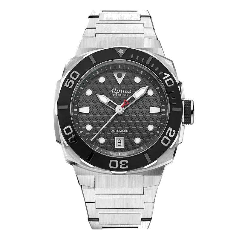 Alpina Seastrong Diver Men's Stainless Steel Watch, reference 