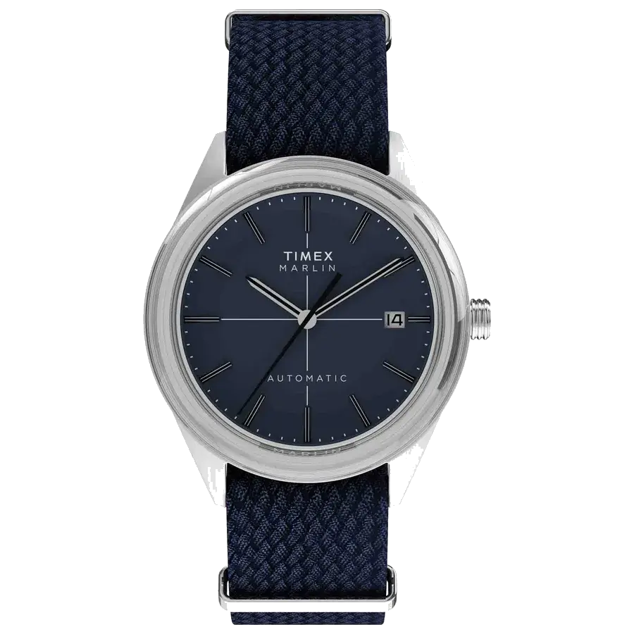 Timex Marlin Jet Automatic 38mm Blue, reference TW2Y24500VQ