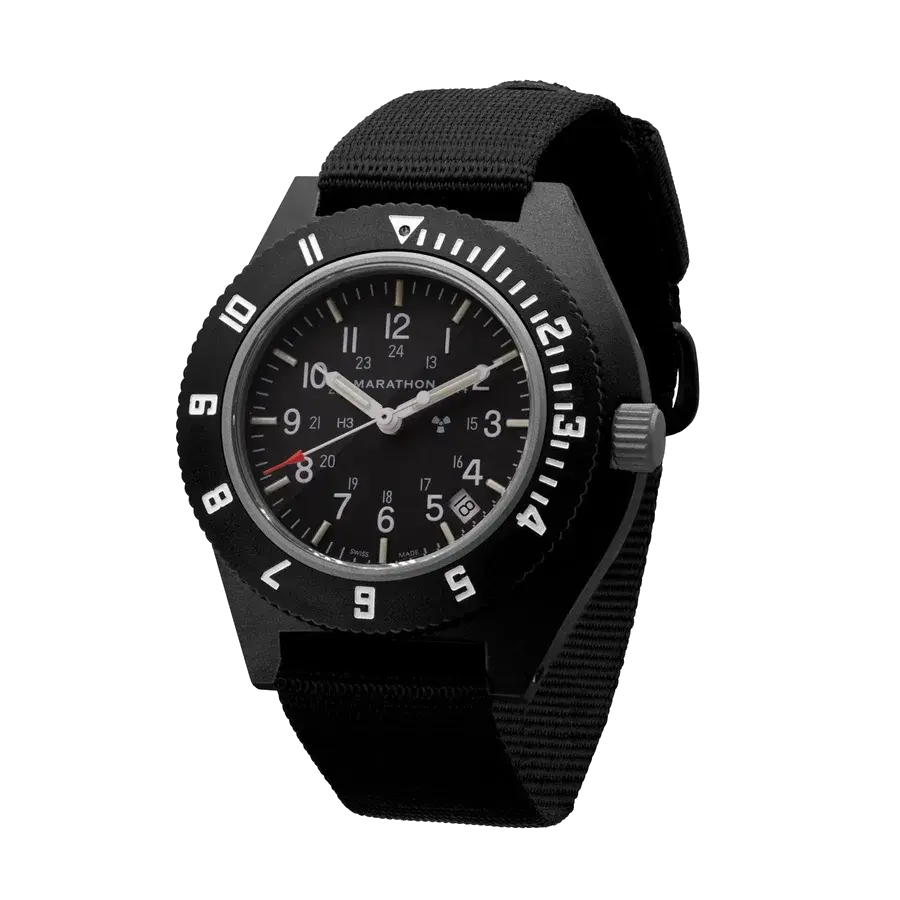 Marathon 41mm Black Pilot's Navigator Date Quartz, reference WW194013BK-0101