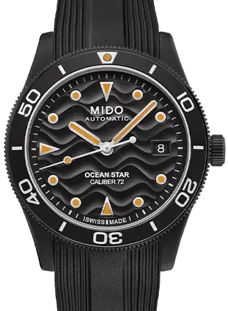 Mido Ocean Star 39 Blackout, reference M026.907.37.051.00/MI
