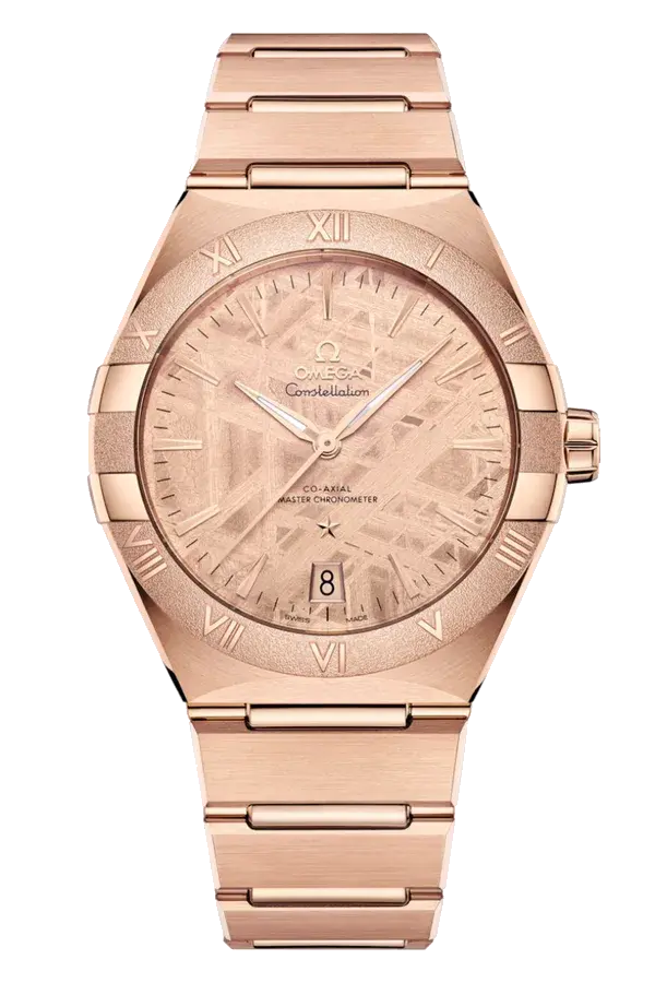 Omega Constellation Rose Gold Meteorite Co-Axial Master Chronometer 41mm, reference 131.50.41.21.99.002