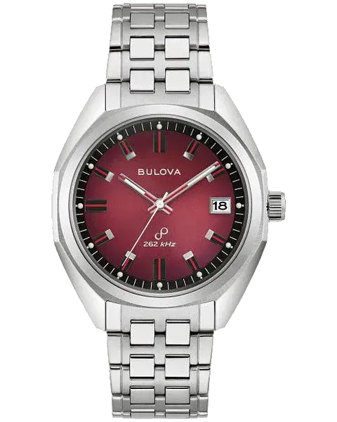 Bulova Jet Star 262kHz Precisionist 1970s Crimson Dial, reference 96B401