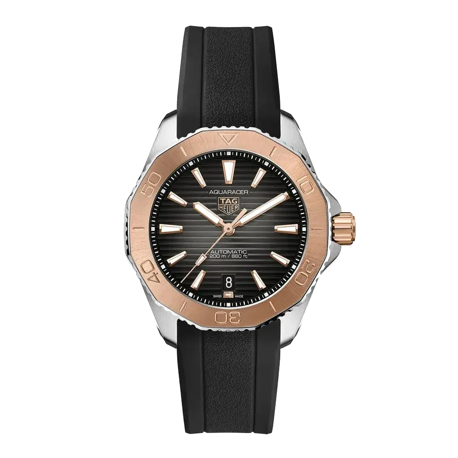 TAG Heuer Aquaracer Professional 200 | 40mm, Steel, Rubber, Black Dial, reference 