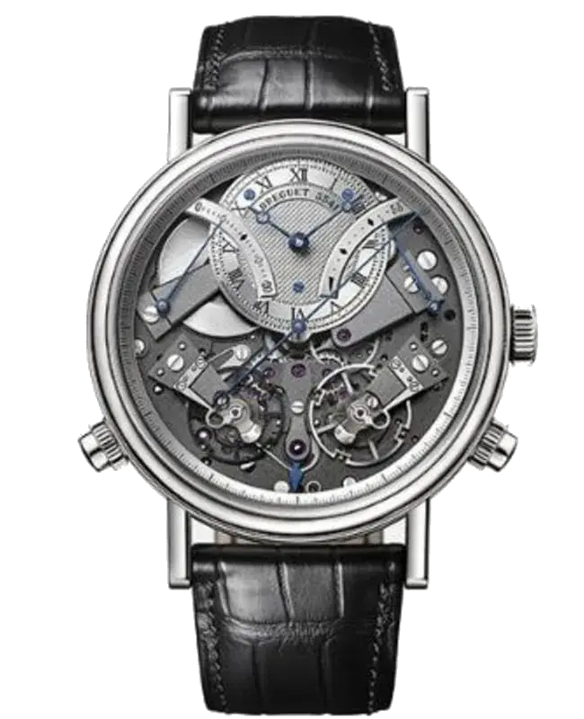 Breguet Tradition Chronograph Manual Wind 44mm Men’s Watch, reference 7077BB/G1/9XV