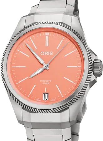 Oris ProPilot X Calibre 400 Salmon Ref. 01 400 7778 7158-07 7 20 01TLC, reference 01 400 7778 7158-07 7 20 01TLC/OR
