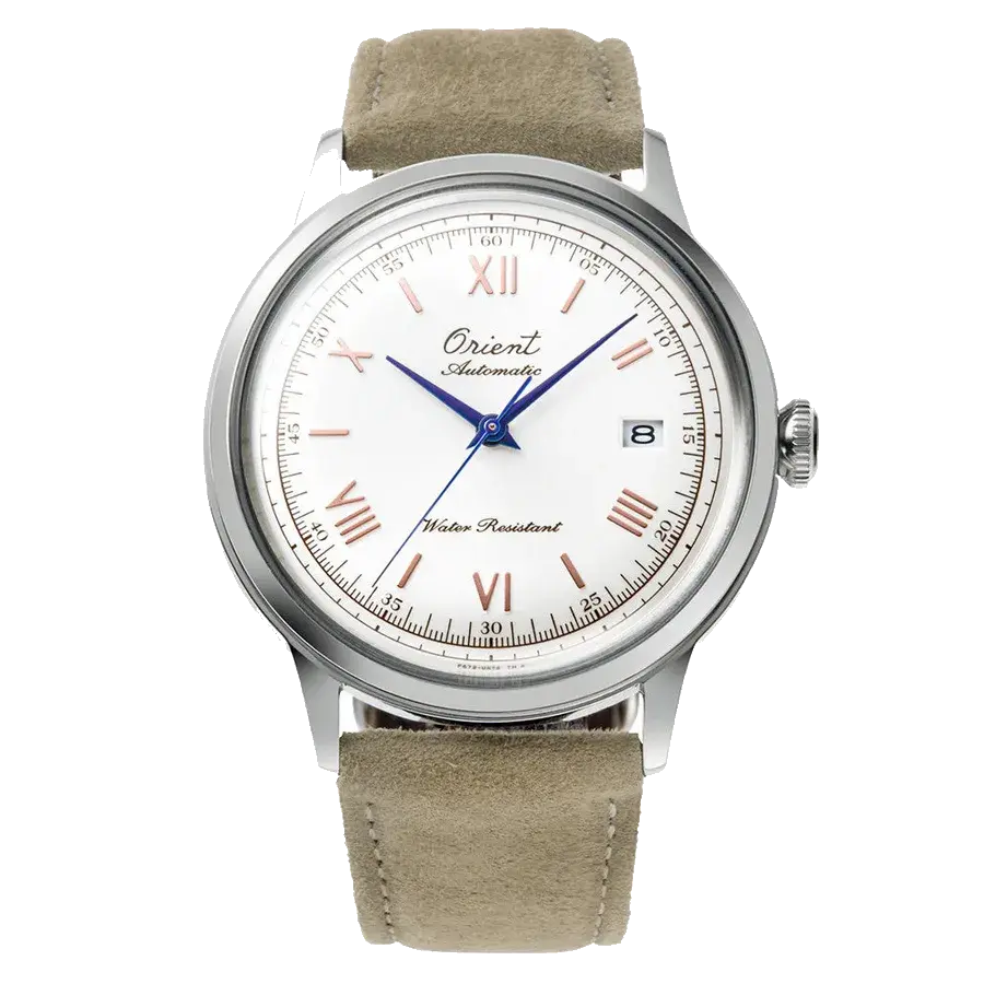 Orient Bambino Version 2 75th Anniversary with White Dial, reference RA-AC0027S30B