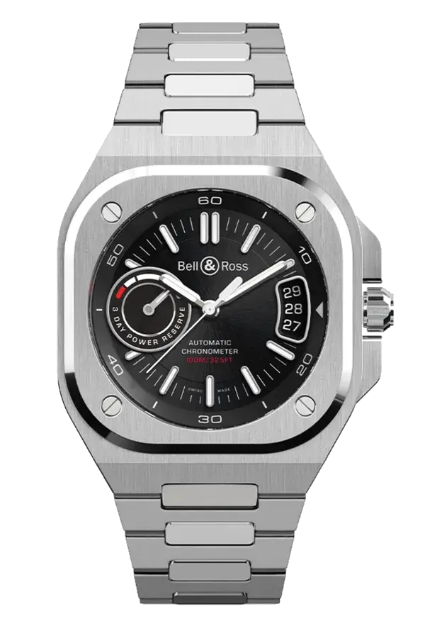 Bell & Ross BR-X5 Black Steel, reference BRX5R-BL-ST/SST