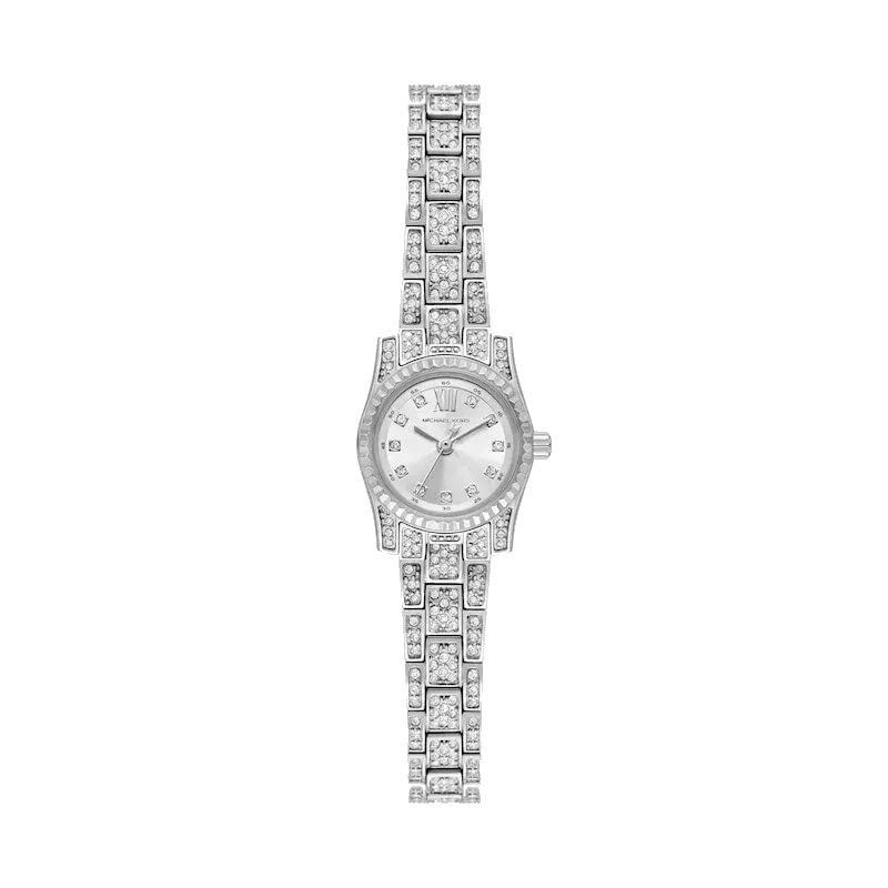 Michael Kors Women's Lexington Three Hand Stainless Steel Watch, reference 