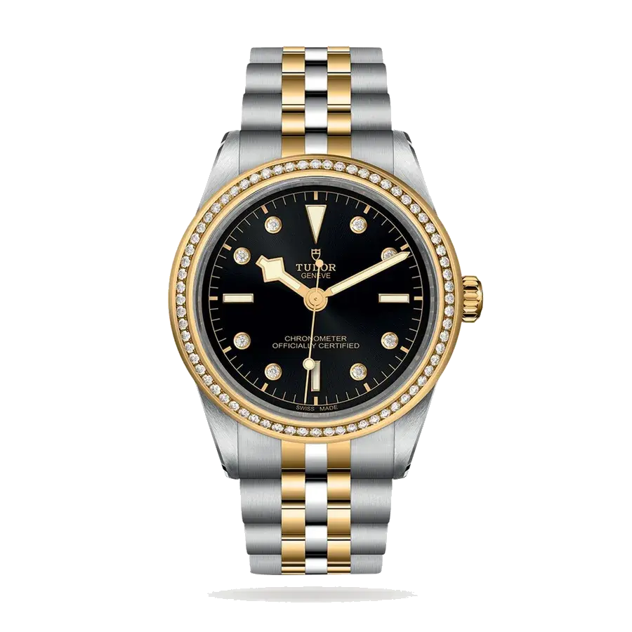 Tudor Black Bay One 39 S&G | 39mm, Two-Tone Steel & 18K Yellow Gold, Diamond Black Dial, reference M79673-0005