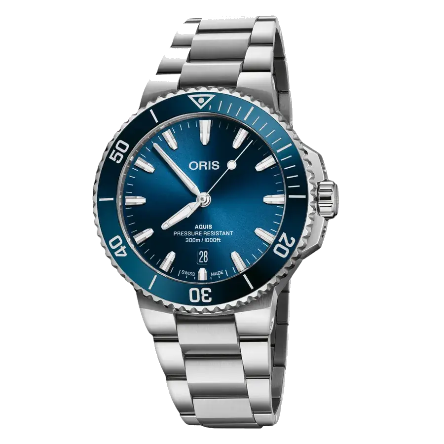 Oris Aquis Date 41.5mm Blue Dial, reference 733 7787 4135 8 22 04PEB