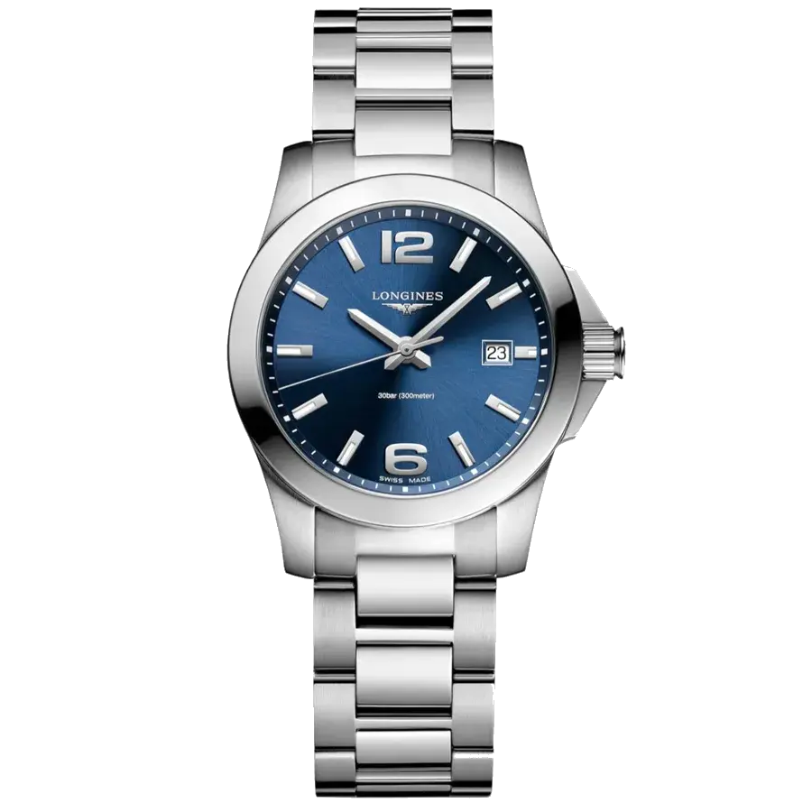 Longines Conquest Stainless Steel 29.50mm, reference L3.376.4.96.6