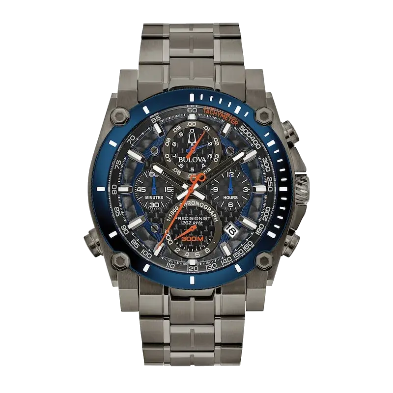 Bulova Perfectionist Men's Grey Stainless Steel Watch, reference 