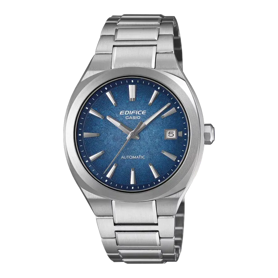 Casio Edifice EFK200D-2A Motorsports Electroform Blue Carbon Dial Automatic, reference EFK200D-2A