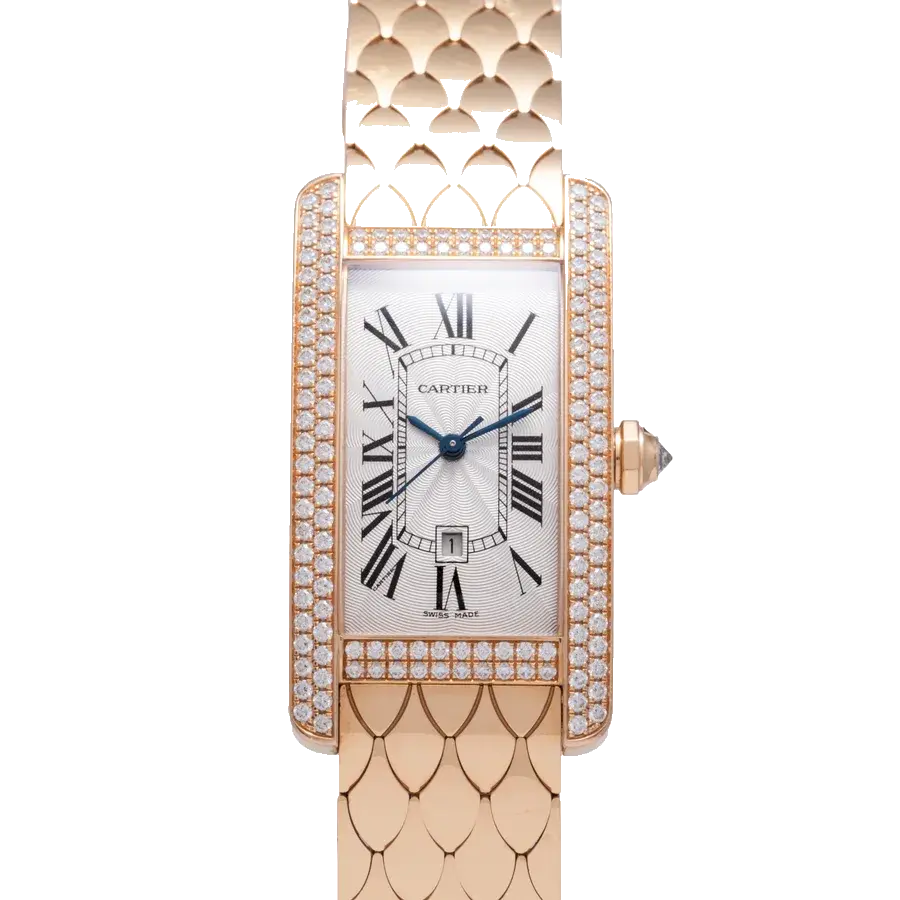 Cartier Tank Americaine Automatic Diamonds, reference 