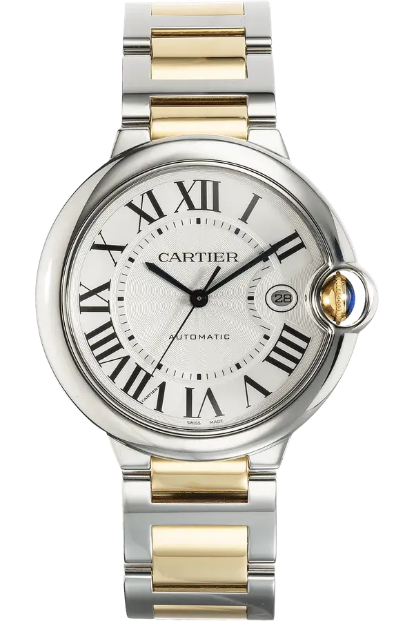 Cartier Ballon Bleu Yellow Gold and Stainless Steel Automatic, reference VCA18912