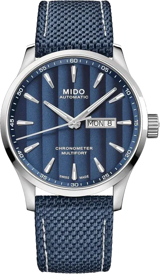 Mido Multifort 42 mm / Blue / Blue Blue Dial, reference M0384311704100