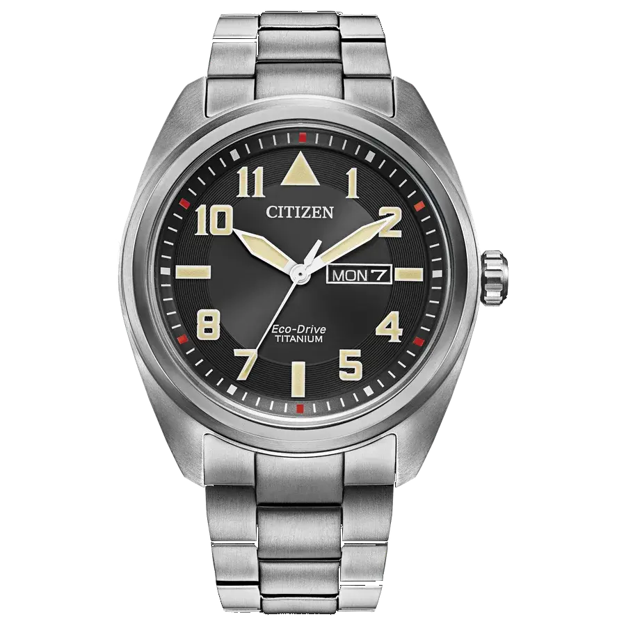 Citizen Garrison Super Titanium Field Black Dial, reference BM8560-53E