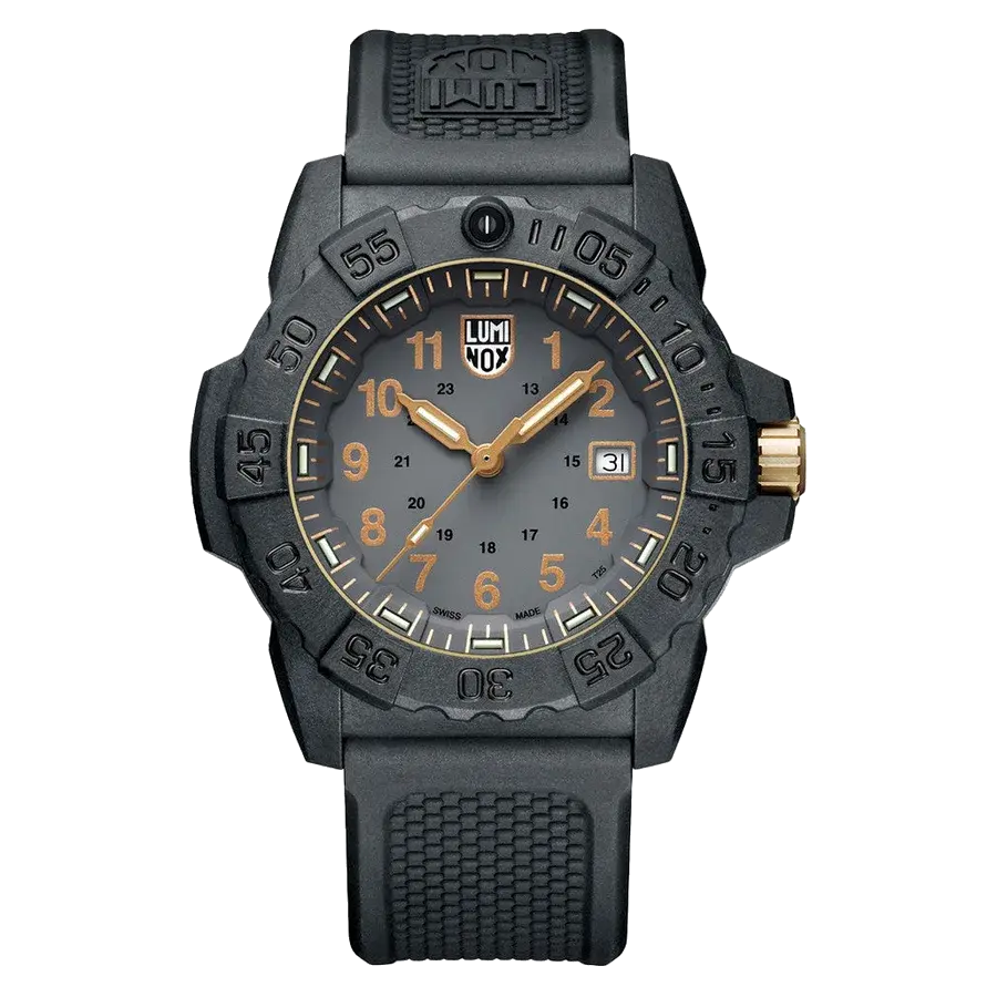 Luminox Navy SEAL 3500 Tritium Dive Watch, reference XS.3508.Gold