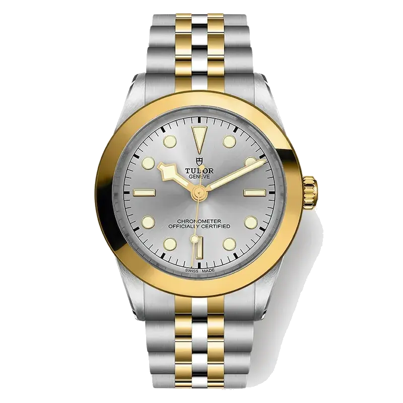 Tudor Black Bay 39 S & G 18ct Yellow Gold & Silver Tone Steel Watch, reference 