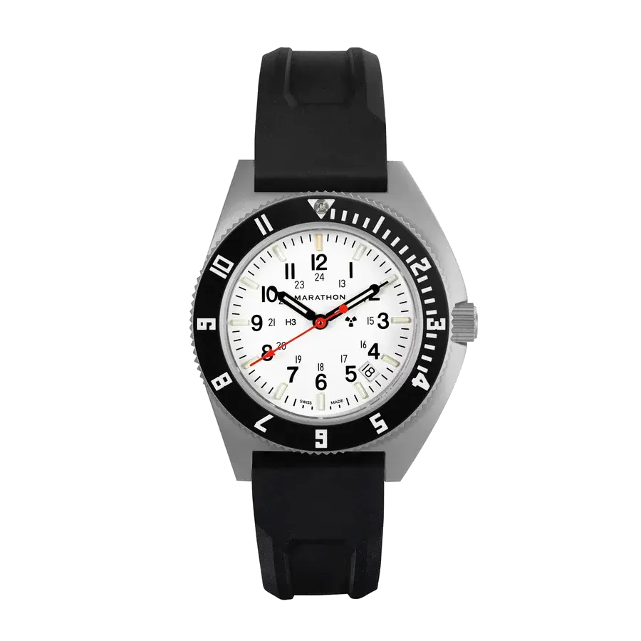 Marathon SSNAV-D 41mm Arctic Steel Navigator, reference WW194013SS-0530