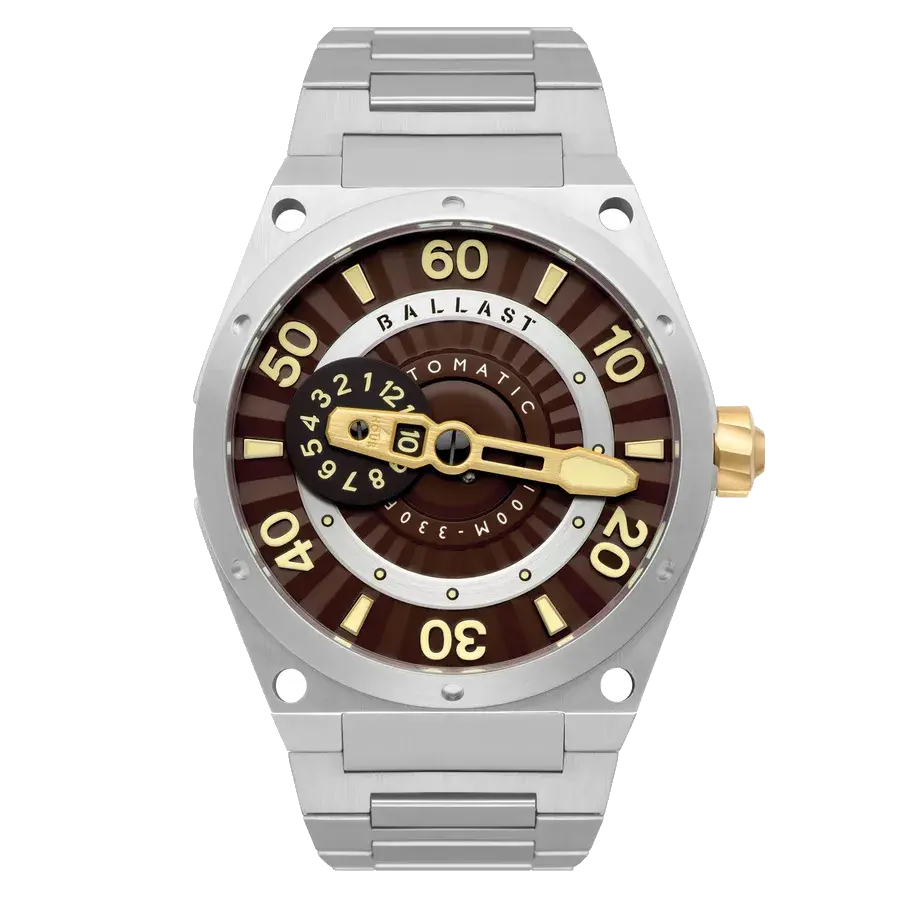 Ballast Pampanito Automatic Brown / Stainless Steel Brown Dial, reference BL-3147-44
