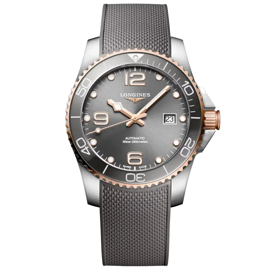 Longines Hydroconquest Sunray Grey Dial 41mm, reference L3.781.3.78.9