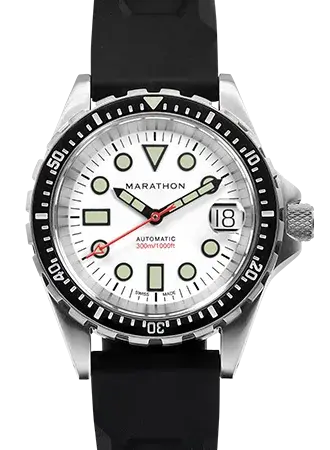 Marathon OSAR-D Original Search and Rescue 36mm Arctic Edition - Rubber, reference WW194026SS-2530/MA
