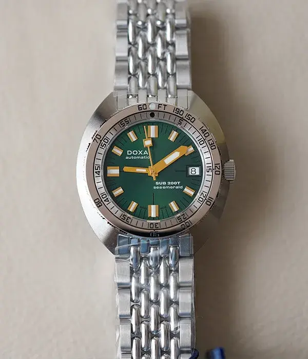Doxa SUB 200T Sea Emerald Sunray 804.10.131S.10, reference 250356