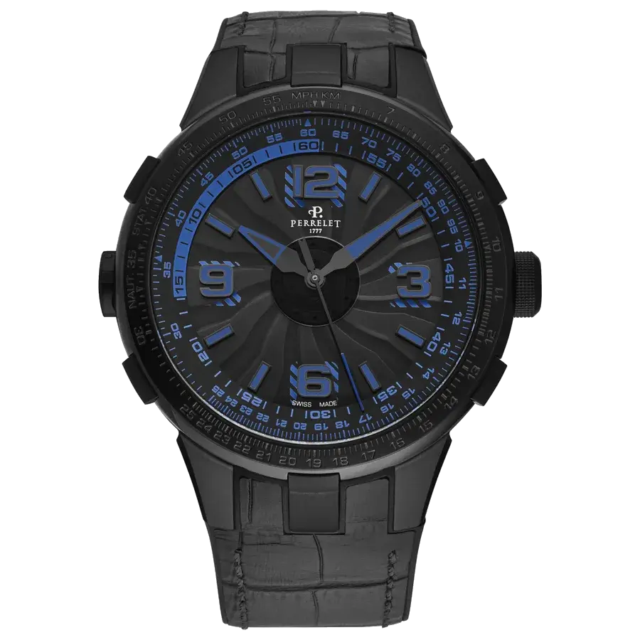 Perrelet Turbine Pilot Men's Watch, reference A1095/2