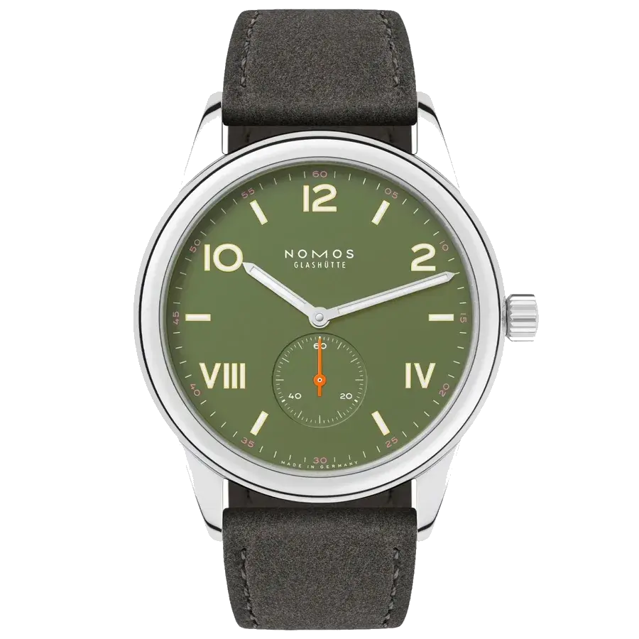 Nomos Glashütte Club Campus 38 All Olive, reference 739