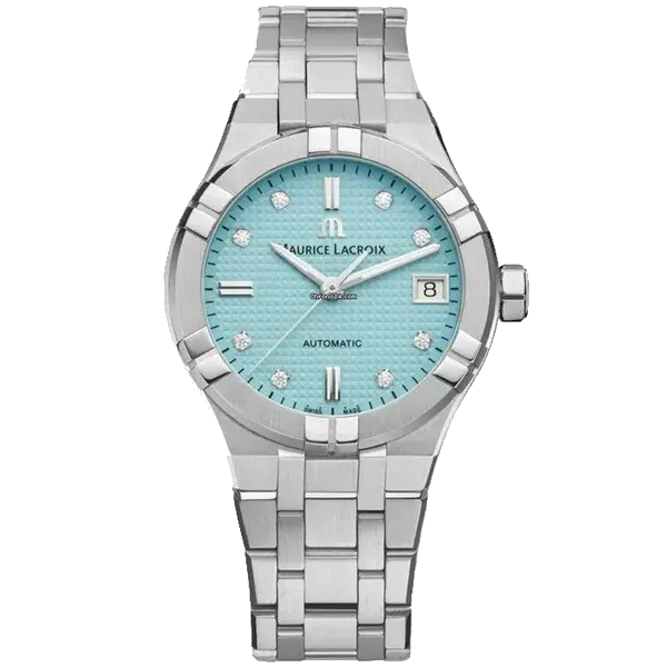 Maurice Lacroix Aikon automatic limited summer edition 35MM, reference AI6006-SS00F-451-C